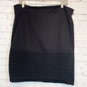 Carmen Mari Volvo Black Pencil Skirt